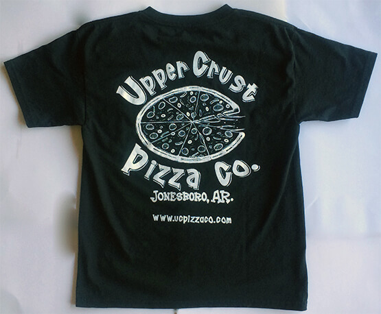 Uppercrust Pizza Co. Can T-Shirt Upper Crust Pizza Co. T-Shirt